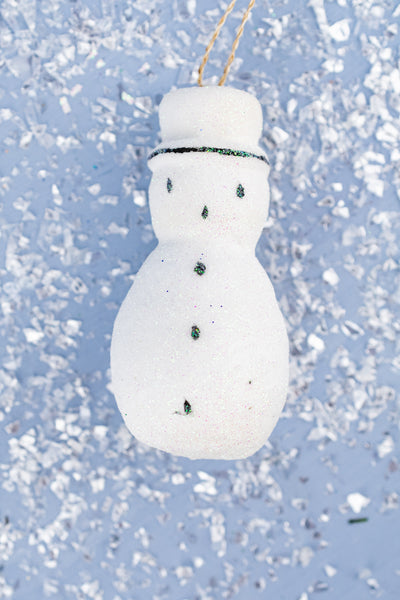 Cotton Snowman Ornament