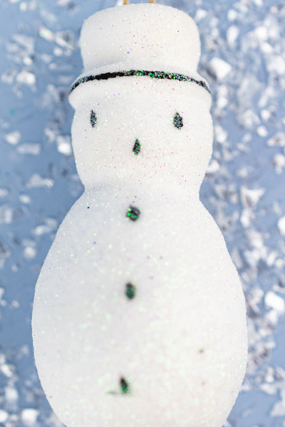 Cotton Snowman Ornament