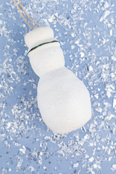 Cotton Snowman Ornament