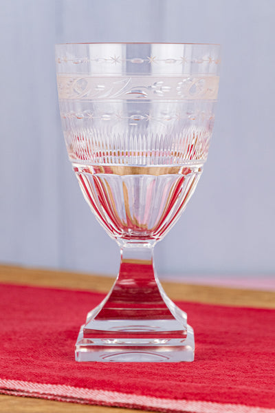 Antique Crystal Goblets - Set of 6