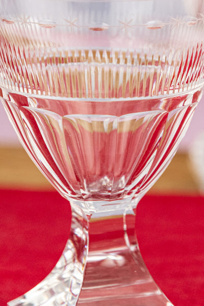 Antique Crystal Goblets - Set of 6
