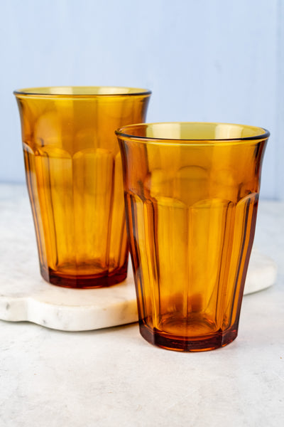 Duralex Amber Glasses - Set of 2