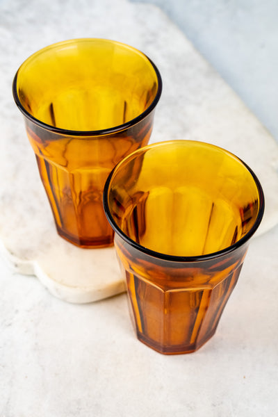 Duralex Amber Glasses - Set of 2