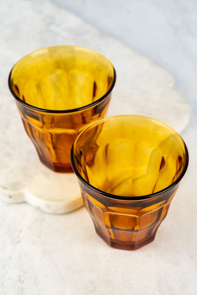 Duralex Amber Glasses - Set of 2