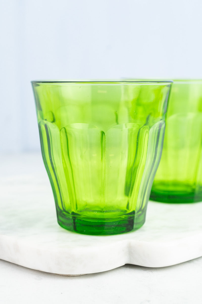 Duralex Green Glasses - Set of 2