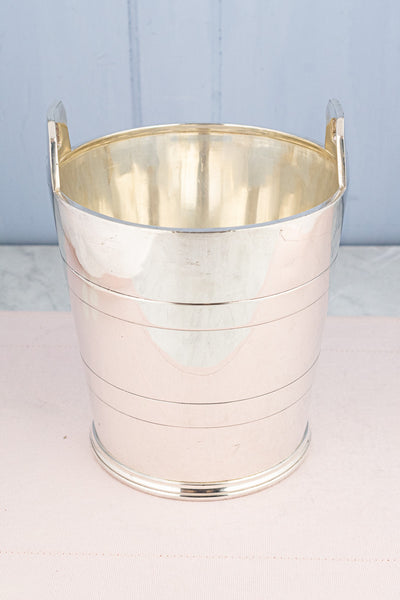 English Silverplate Champagne and Ice Bucket