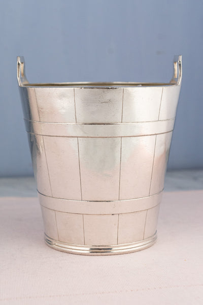 English Silverplate Champagne and Ice Bucket