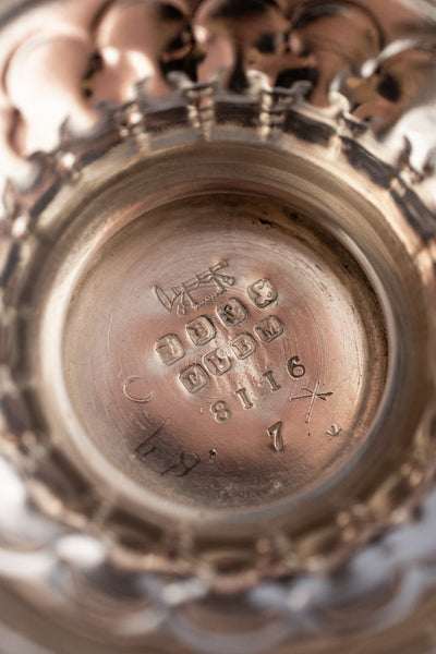 English Silverplate Vase Pair
