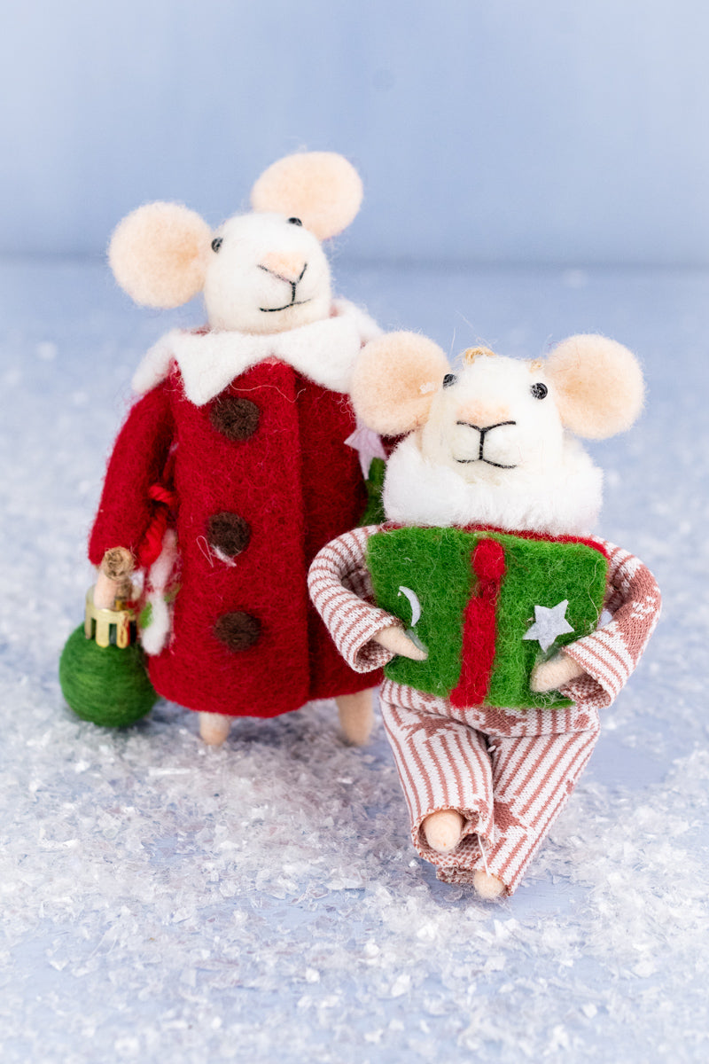 Erudite Ellie & Festive Frank Ornaments, image 1 of 10