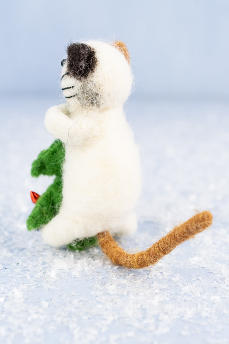 Festive Felix the Cat Ornament, image 3 of 4