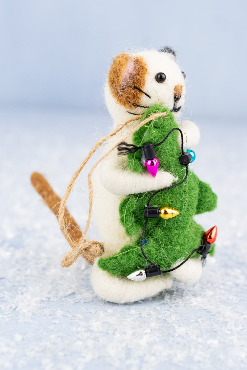 Festive Felix the Cat Ornament, image 4 of 4