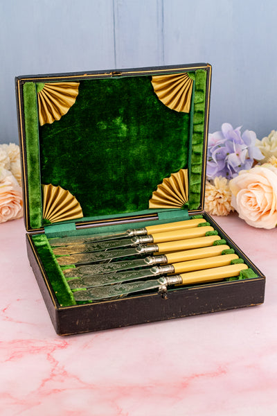 Victorian Fish Service for 6