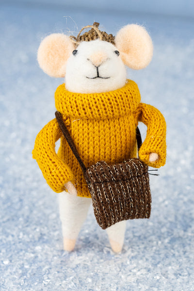 Foraging Frankie Mouse Ornament