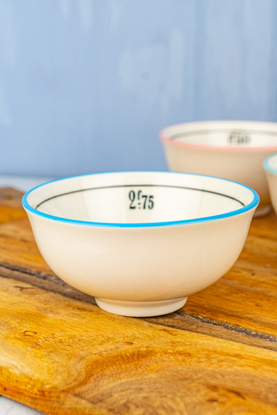 French Franc Bowls - Set of 4