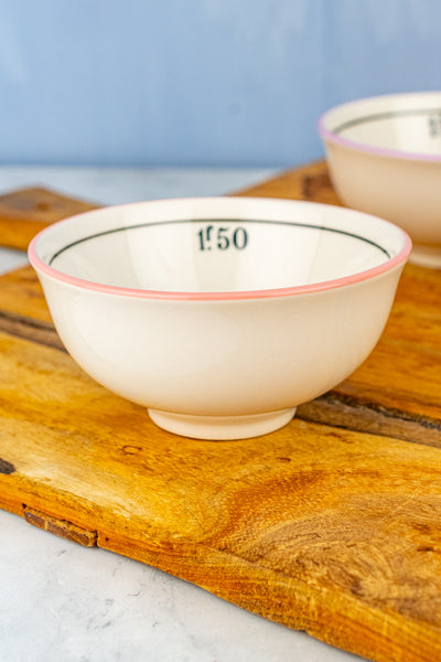 French Franc Bowls - Set of 4