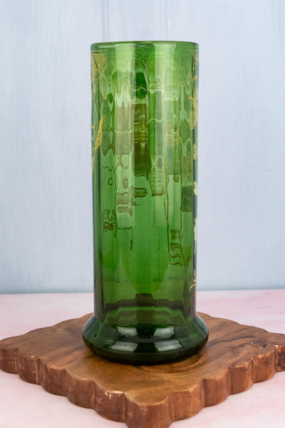 French Art Nouveau Lily Vase Pair