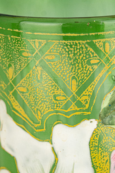 French Art Nouveau Lily Vase Pair
