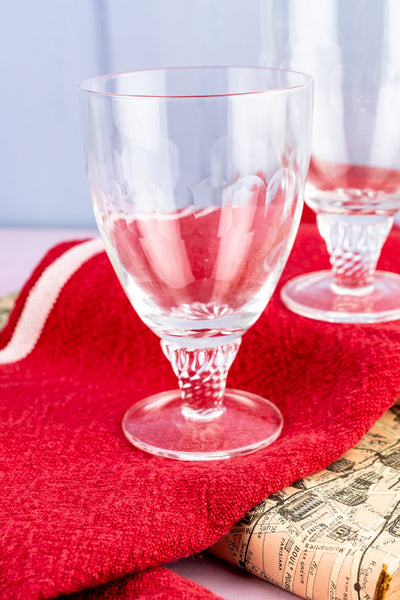 French Bistro Crystal Glass - Set of 2