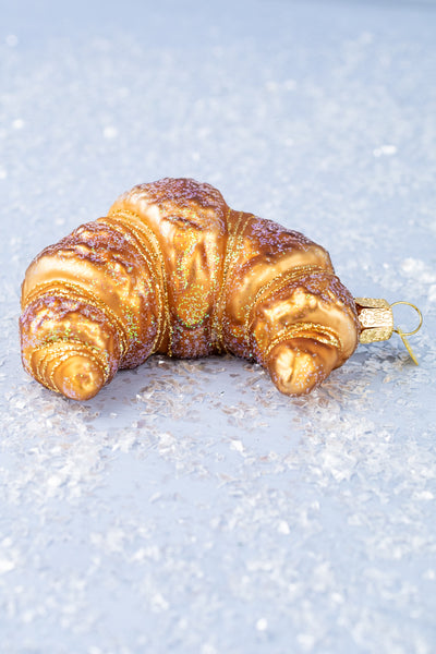 French Croissant Ornament