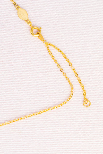 French Triple Locket Necklace