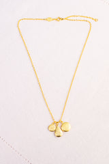 French Triple Locket Necklace