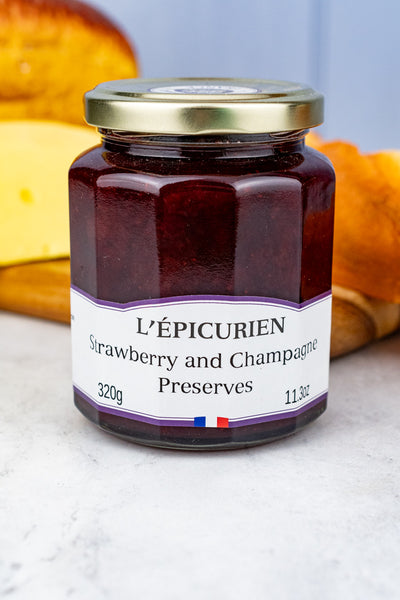 French Strawberry and Champagne Preserves