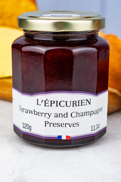 French Strawberry and Champagne Preserves