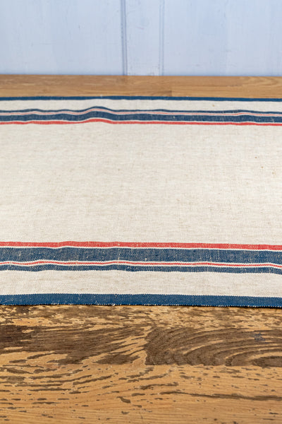 Antibes French Stripe Linen Runner