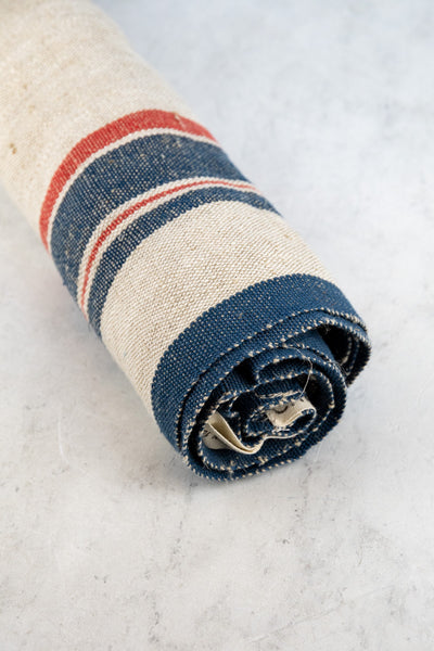 Antibes French Stripe Linen Runner