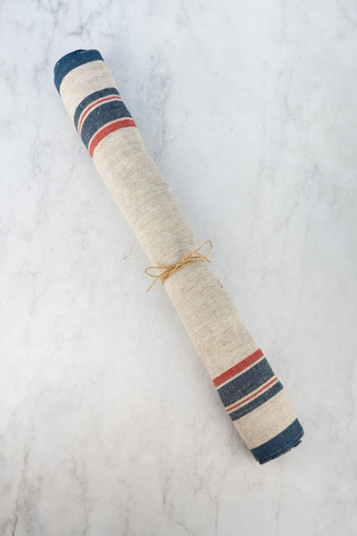 Antibes French Stripe Linen Runner