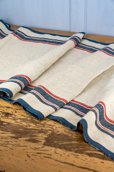 Antibes French Stripe Linen Runner