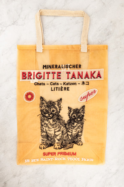 Chats Joueuse Organza Bag
