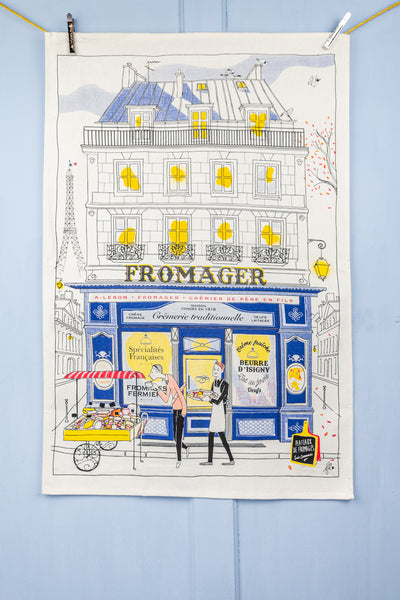 French Fromagerie and Bistro Tea Towels