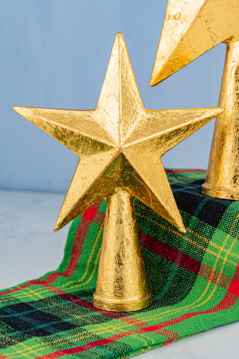 Gilded Papier-Mâché Tree Topper, image 3 of 6