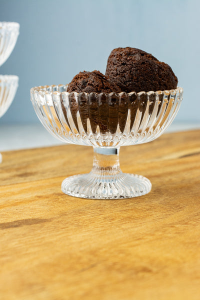 Glass Footed Petite Dessert Bowl