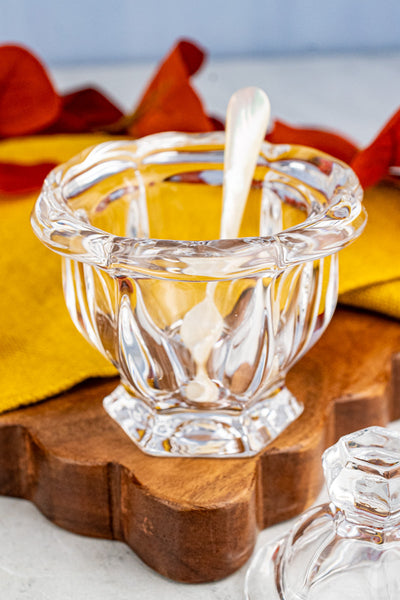 Glass Jam Pot