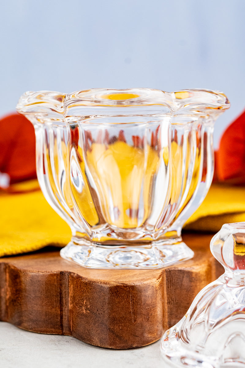 Glass Jam Pot
