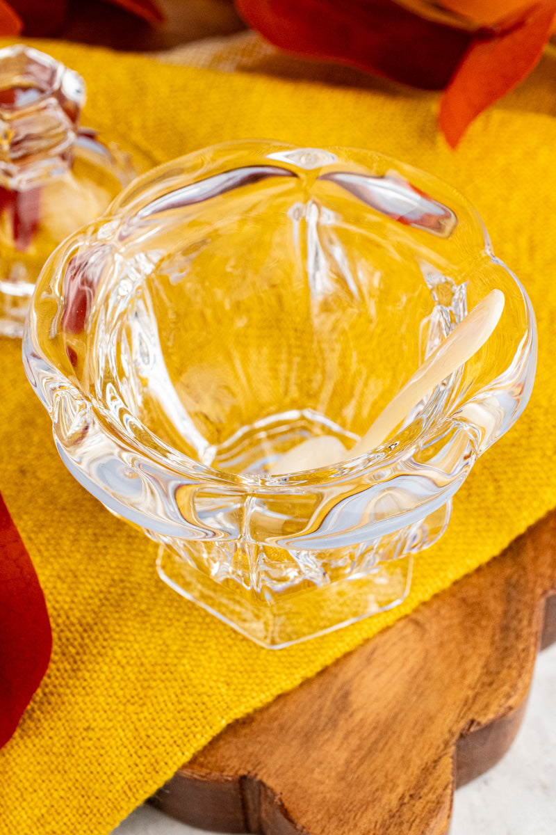 Glass Jam Pot
