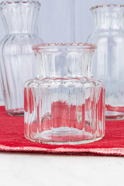 Glass Vases - Set of 3