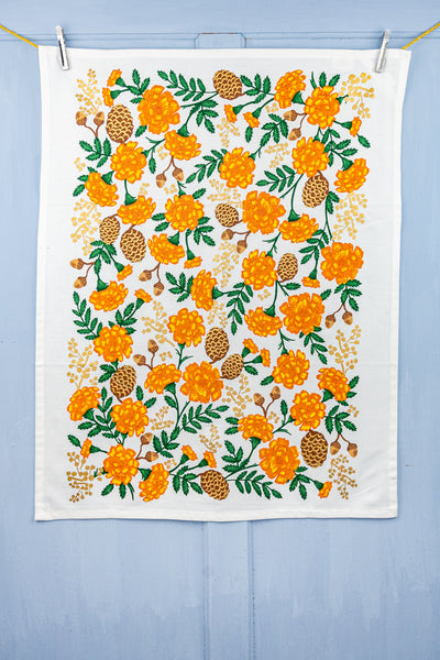 Golden Harvest Tea Towel