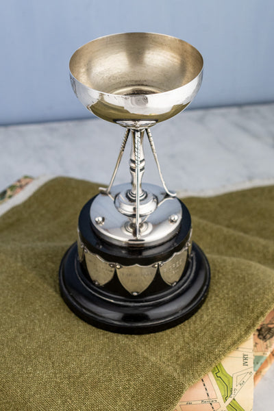 Vintage Silverplate Golf Trophy