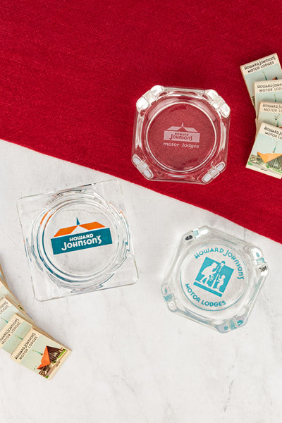 Vintage Howard Johnson's Ashtray