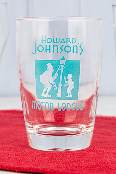 Vintage Howard Johnson's Restaurant Glass
