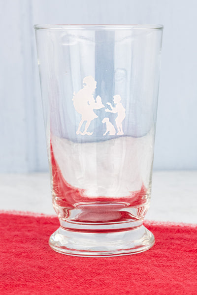 Vintage Howard Johnson's Restaurant Glass