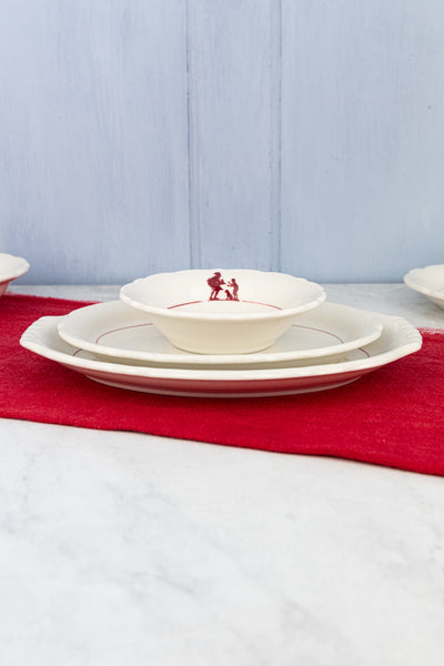 Vintage Howard Johnson's Restaurant Scalloped China