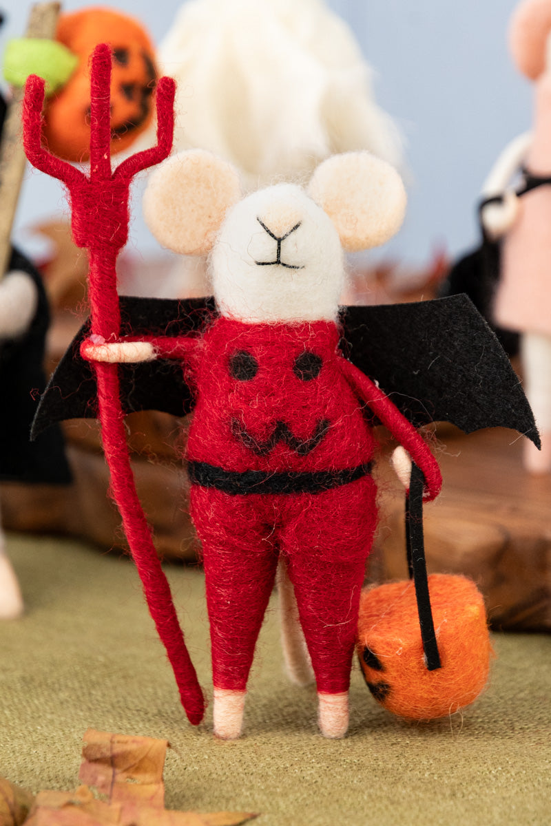 Halloween Frightful Friends Costumed Mice
