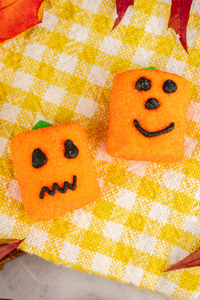 Halloween Jack O'Lantern Marshmallow Bag