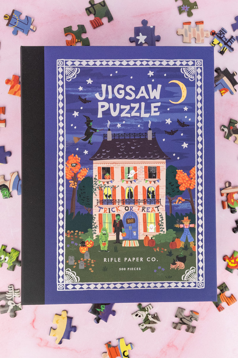 Haunted House Halloween Jigsaw Puzzle