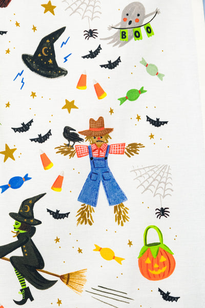 Halloween Parade Tea Towel