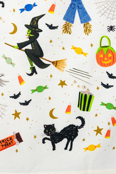 Halloween Parade Tea Towel